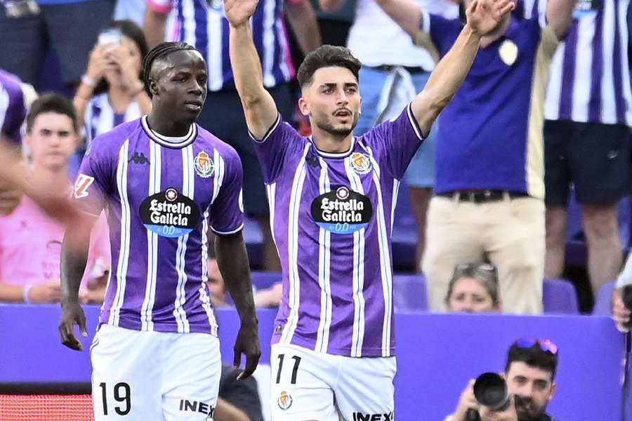 Moro y Amath, jugadores del Valladolid