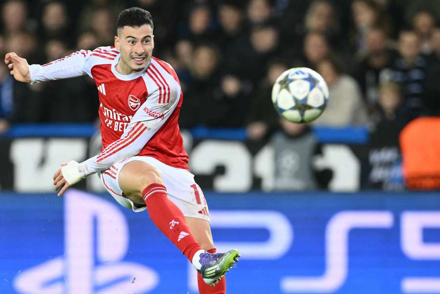 Gabriel Martinelli não marca na Premier League desde setembro