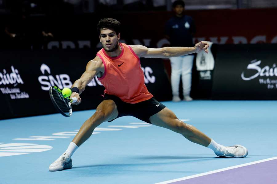 Alcaraz participa en el Masters 1000 de París.