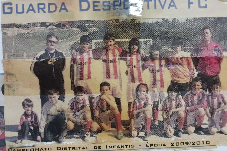 Tudo começou no Guarda Desportiva - Beatriz é a de fita vermelha