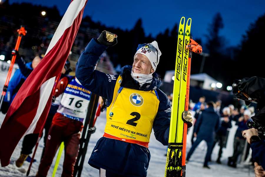 Norský biatlonista Johannes Thingnes Bö udělal rekordní tečku za MS v Novém Městě na Moravě