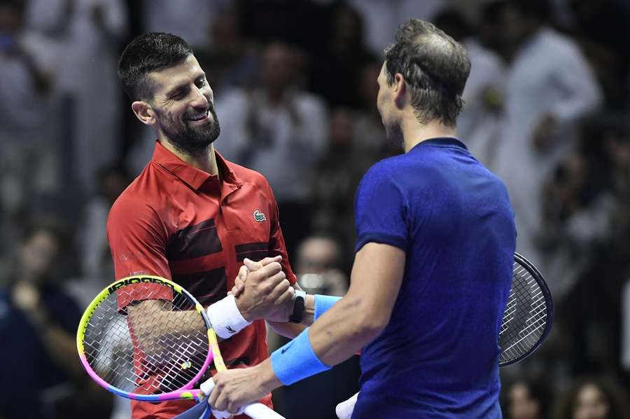 Nadal bedankt Djokovic na nederlaag