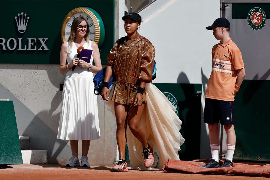 Osaka nutzt Roland Garros als Modebühne Osaka nutzt Roland Garros als Modebühne