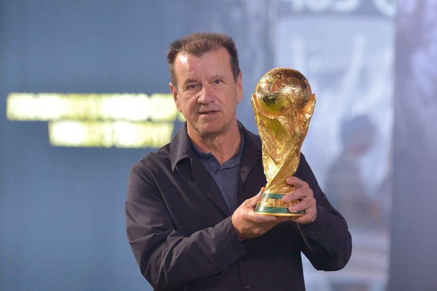 Dunga fue campeón del mundo con Brasil