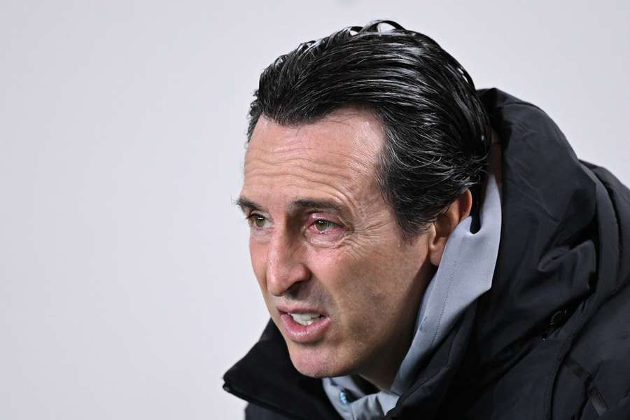 Aston Villa boss Unai Emery