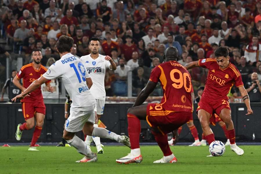 Roma rozgromiła Empoli 7:0, błąd Walukiewicza otworzył wynik