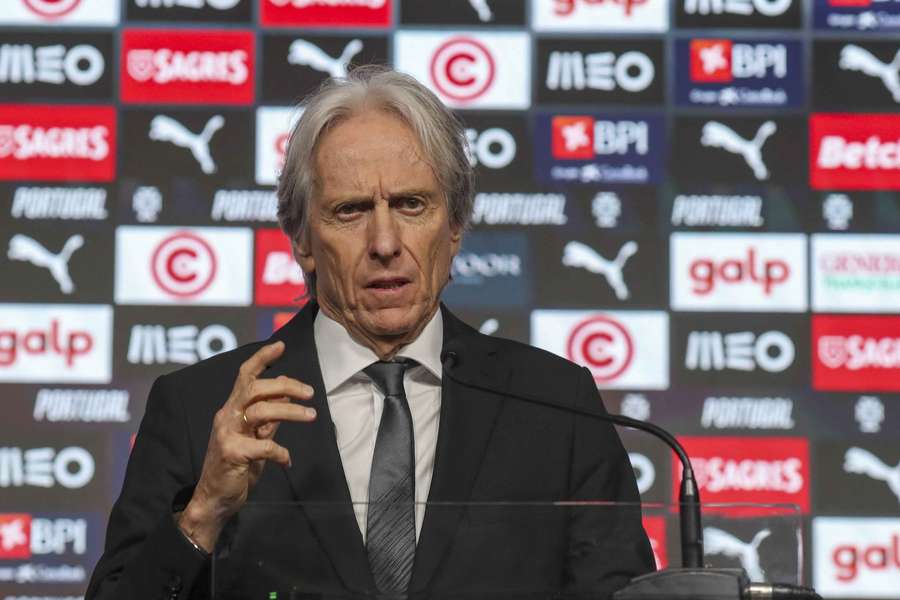 Jorge Jesus anunciou primeira convocatória de Portugal Jorge Jesus anunciou primeira convocatória de Portugal