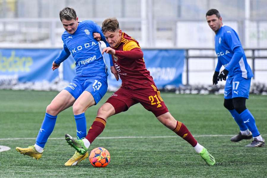 V lednové přípravě porazila Boleslav Duklu 5:2.