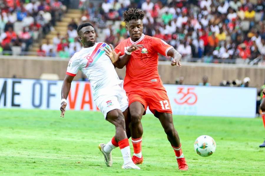 Kenya were outclassed by Gambia