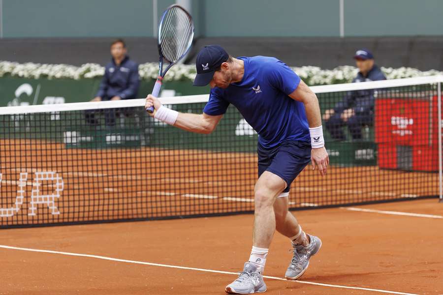 Andy Murray in azione