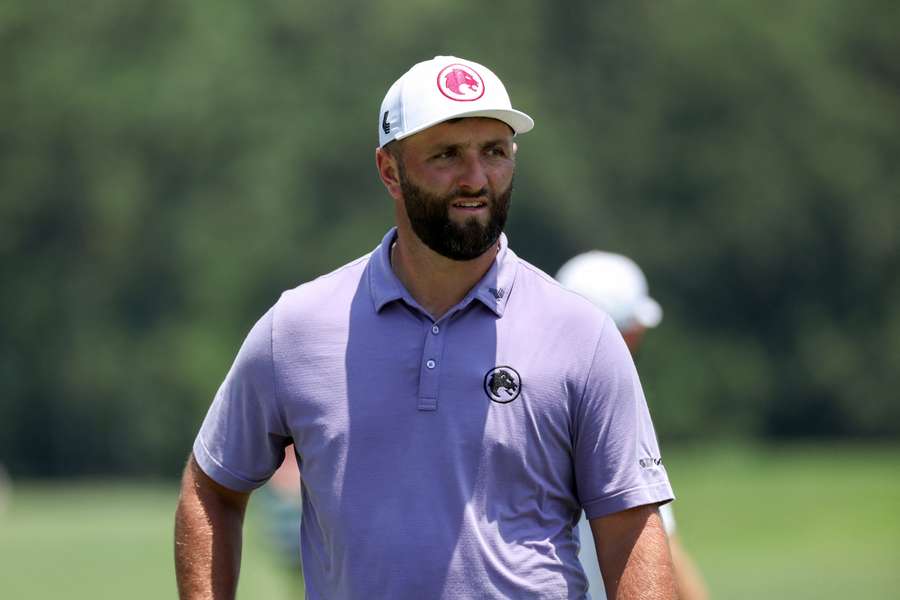 Jon Rahm kwam niet verder dan de zesde hole op de tweede ronde van het LIV Golf evenement