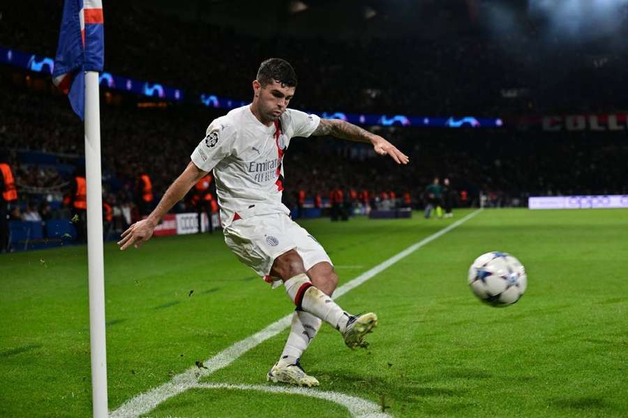 Pulisic s'est procuré quelques occasions au Parc des Princes.