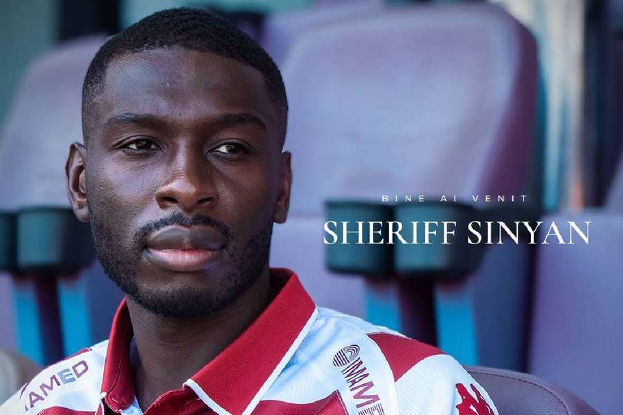 Sheriff Sinyan a fost prezentat la Rapid Sheriff Sinyan a fost prezentat la Rapid