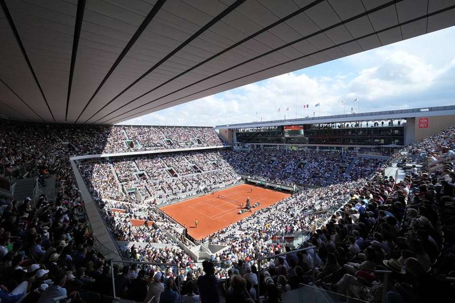 Roland Garros preparado para a edição de 2023