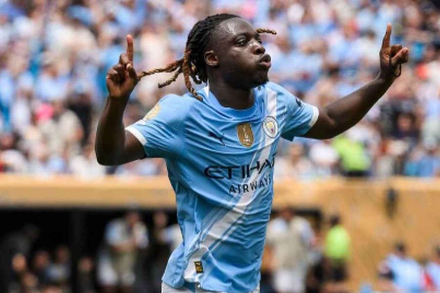 Belgický útočník ve službách Manchesteru City Jeremy Doku