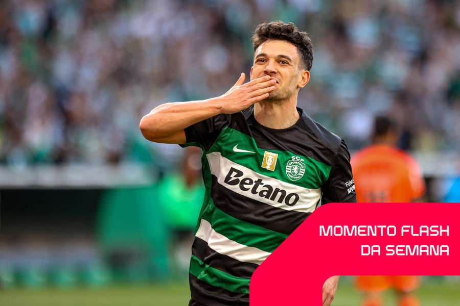 Pedro Gonçalves deu o pontapé de saída para o título do Sporting