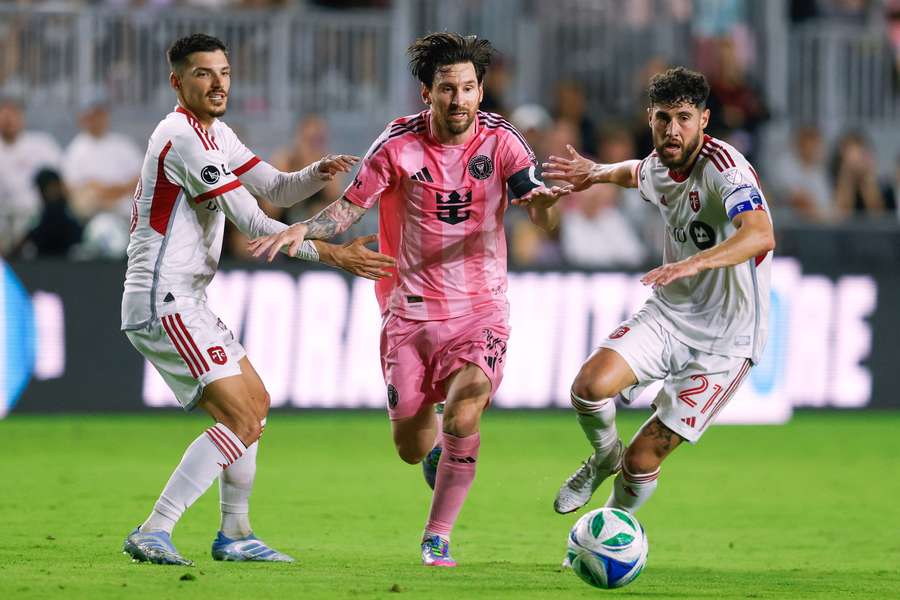 Messi, con el Inter