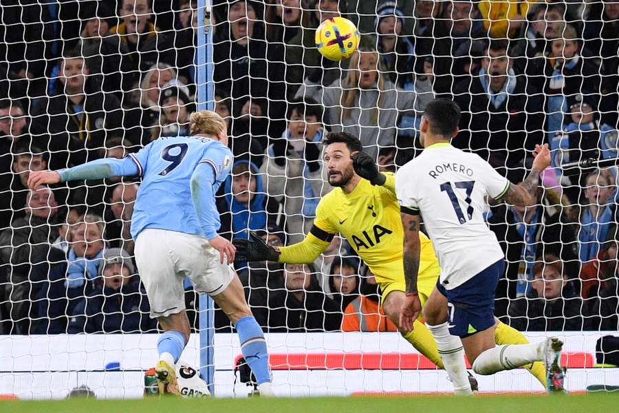 Norwegian striker Erling Haaland nets City's equaliser