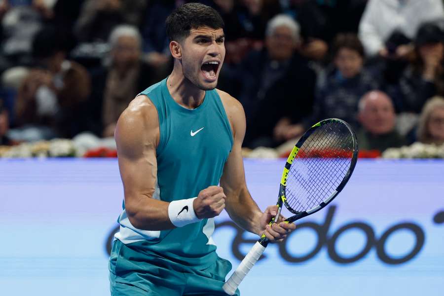 Alcaraz foi campeão do ATP de Roterdã há uma semana