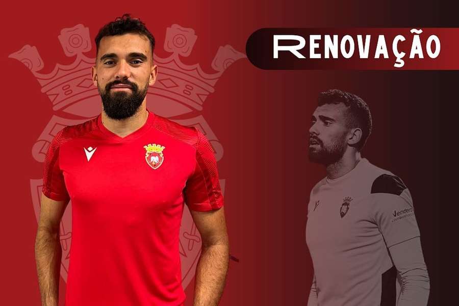 Filipe Ferreira renova com o Penafiel