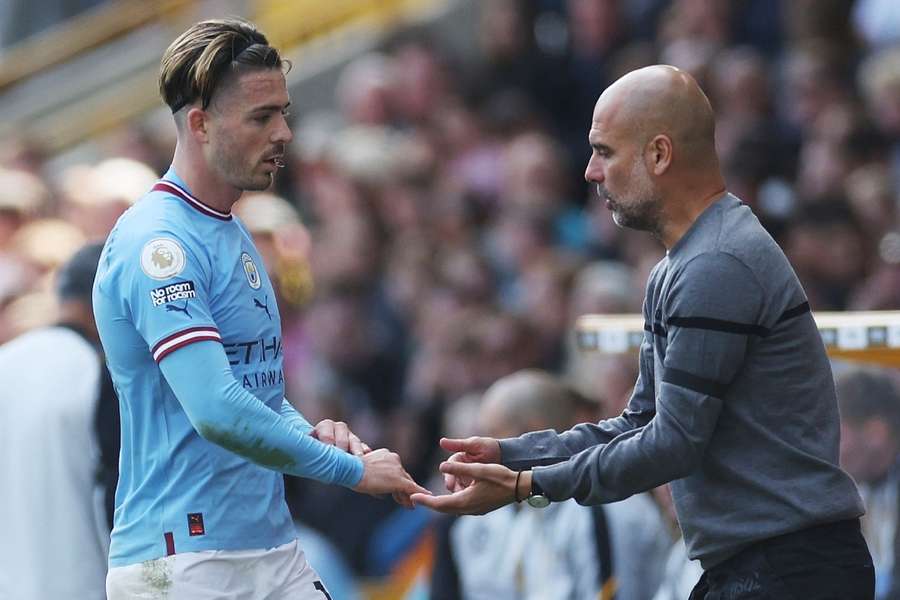 City manager Guardiola praised Grealish after their team's quick first goal