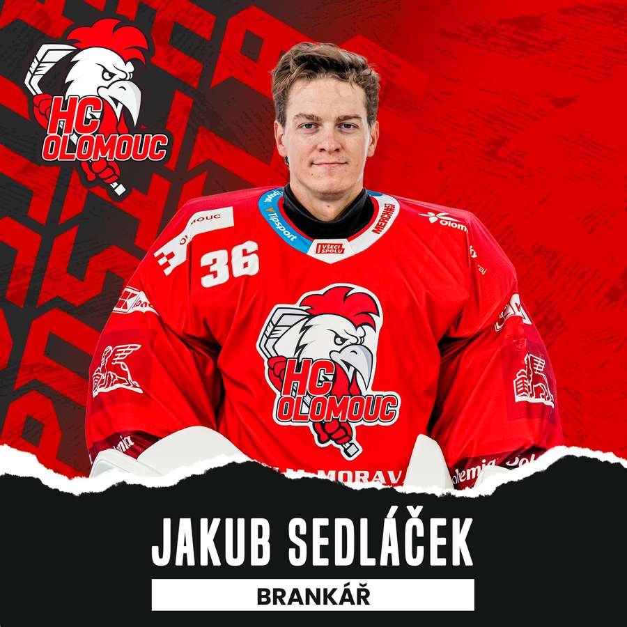 Jakub Sedláček je novou posilou Olomouce.