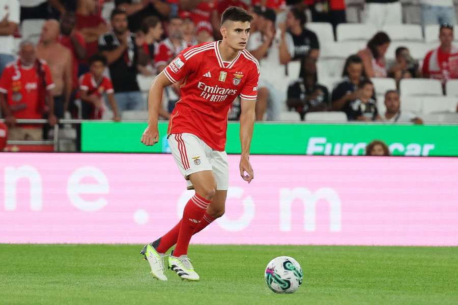 António Silva, jugador del Benfica