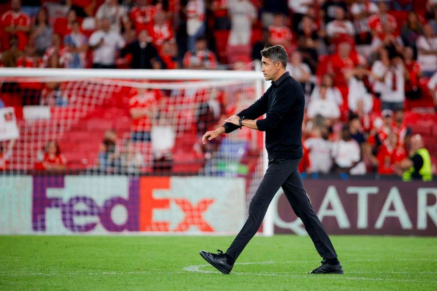 Bruno Lage tinha contrato com o Benfica até junho de 2026