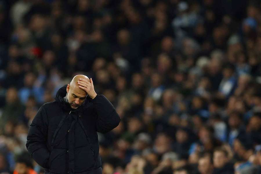 Pep Guardiola, managerul lui Manchester City, se află pe un teritoriu nou