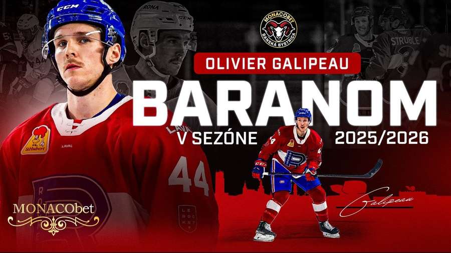 Galipeau sa stal hráčom Banskej Bystrice.