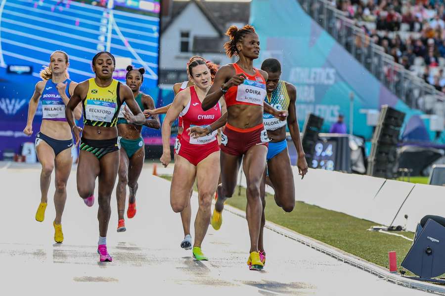 World champion Lilian Odira spearheaded the heroic night World champion Lilian Odira spearheaded the heroic night