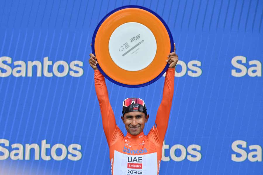 Narváez, feliz tras llevarse el triunfo.