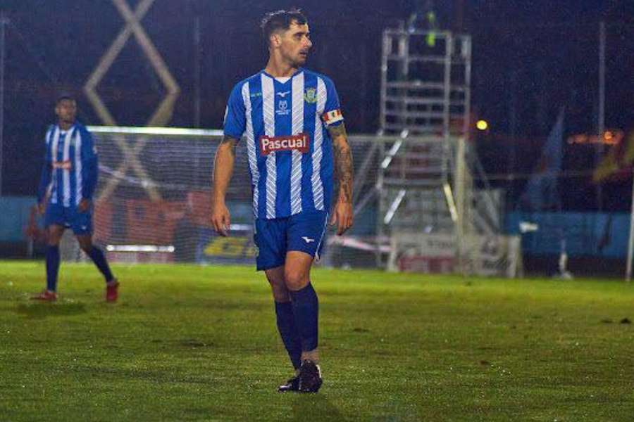 Zazu, durante o jogo Arandina-Cádiz