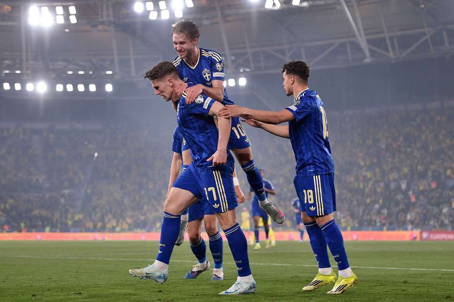 Gyökeres apontou um hat-trick