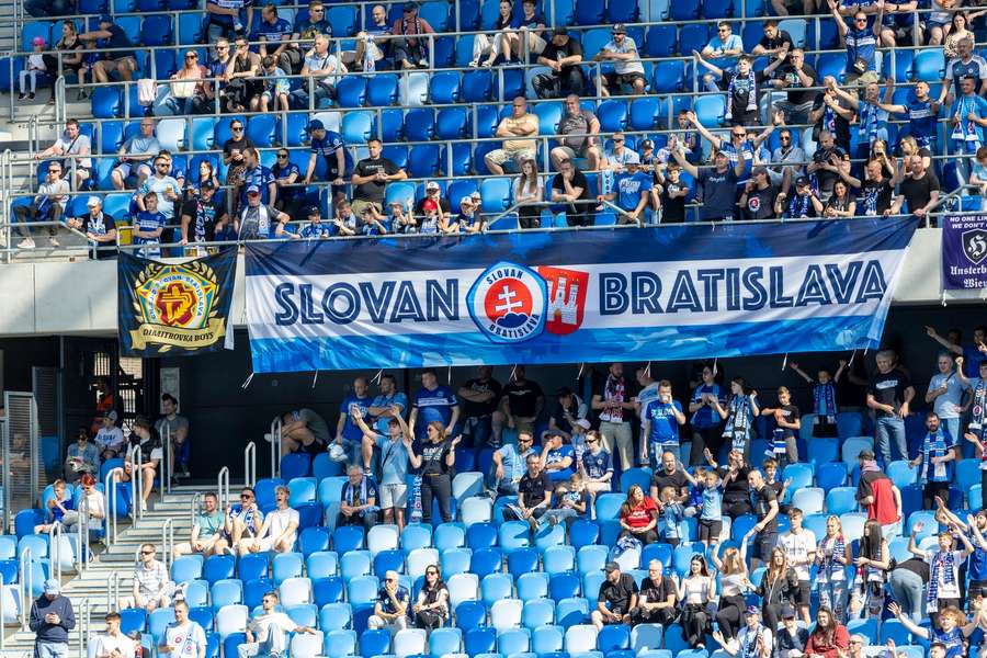 Najväčšou návštevnosťou sa môže pochváliť Slovan Bratislava.