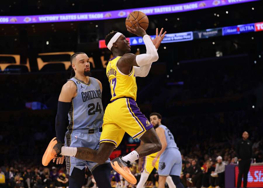 Dennis Schröder beteiligte sich eifrig am zweiten Lakers-Sieg in Folge