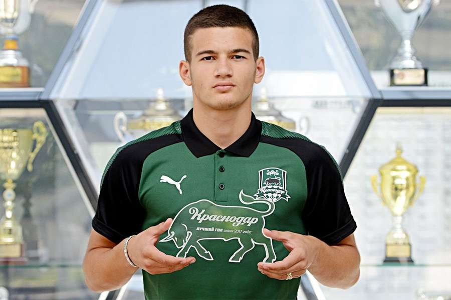 Chernikov ao serviço do Krasnodar Chernikov ao serviço do Krasnodar