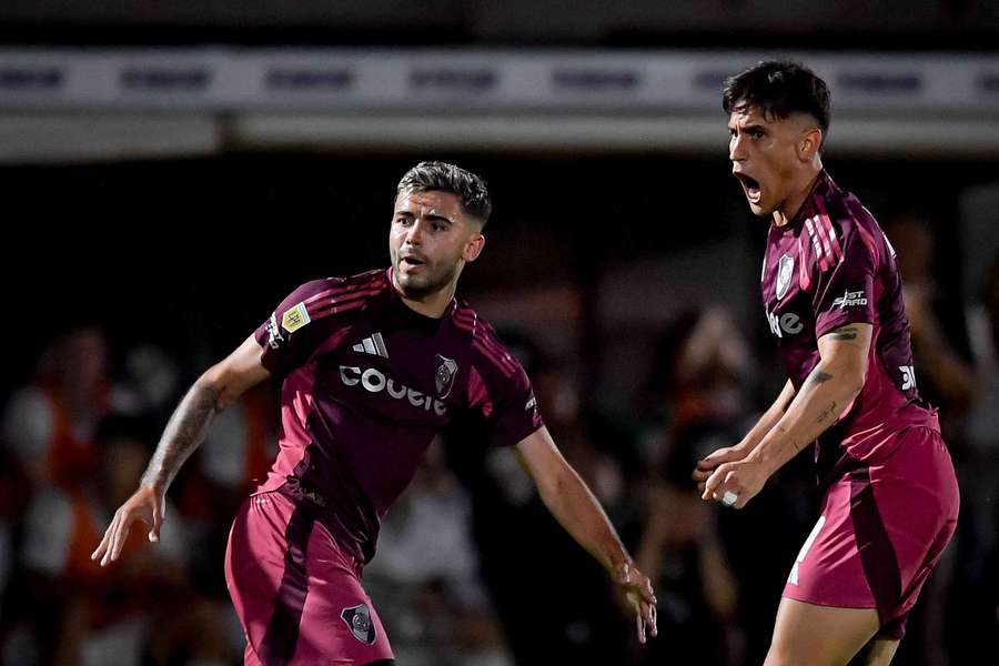 Matías Rojas, determinante para River Plate.