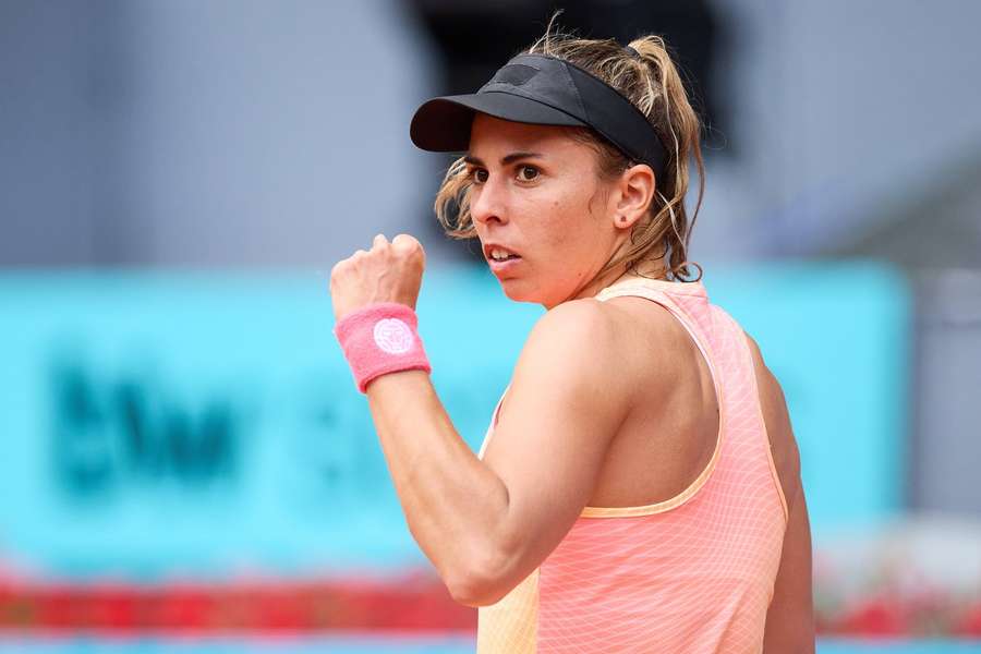 Julia Grabher freut sich über den Auftaktsieg in Madrid