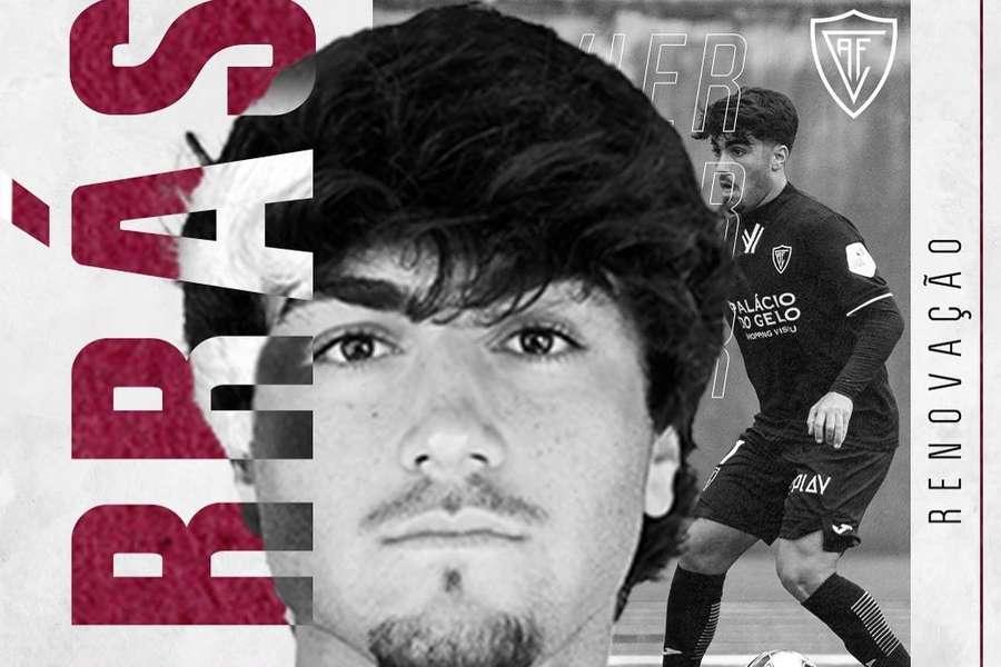 Currás, de 20 anos, fez formação no Atlético de Madrid