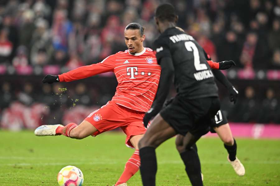 Le geste juste de Leroy Sané pour ouvrir le score Le geste juste de Leroy Sané pour ouvrir le score