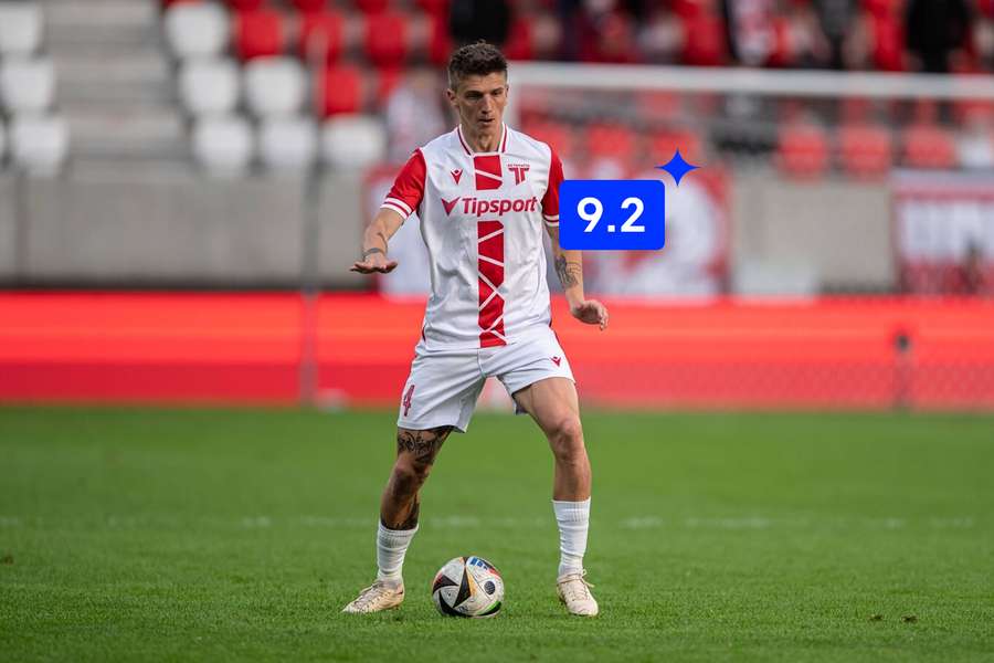 Bondarenko bol podľa Flashscore najlepšie hodnoteným hráčom kola.