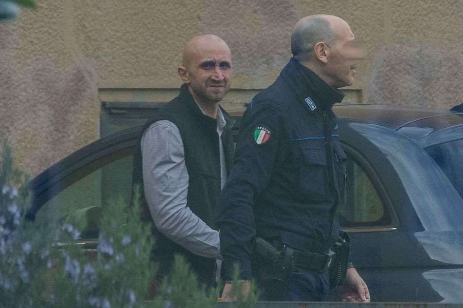 Luca Lucci durante una delle recenti udienze