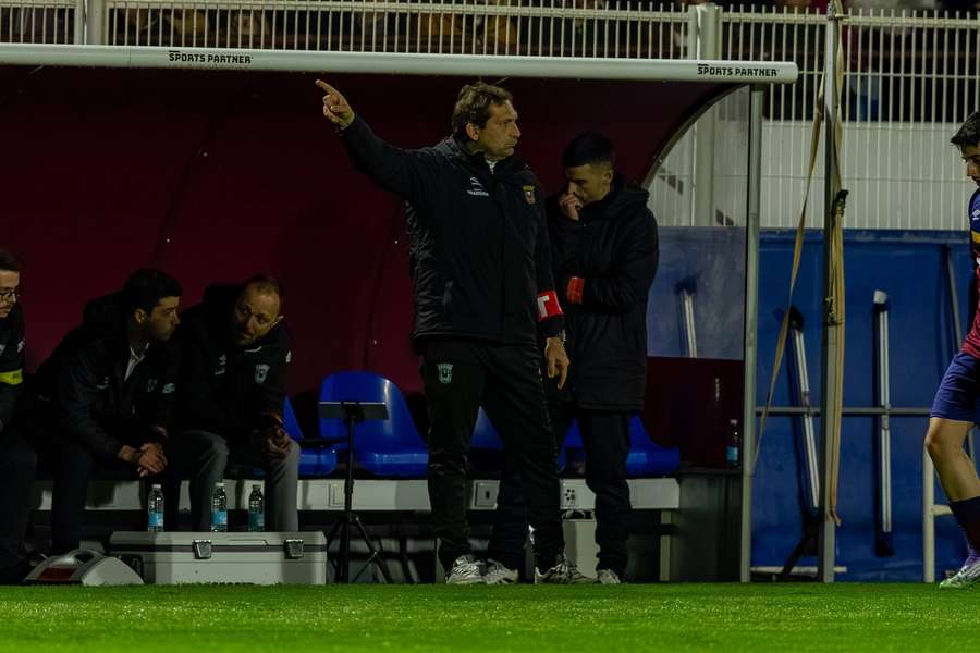 Luís Tralhão, treinador do Torreense Luís Tralhão, treinador do Torreense