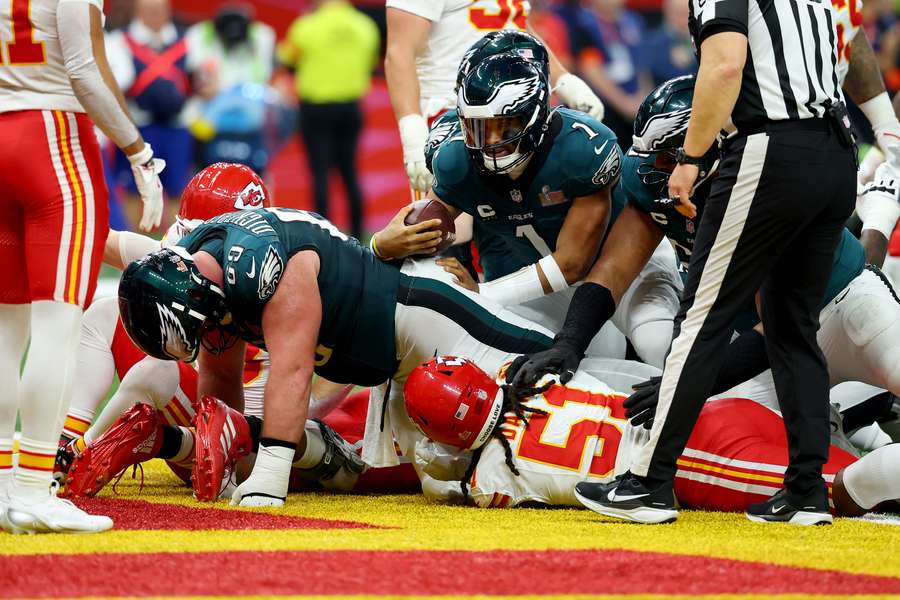 Philadelphia amassou Kansas City no Superdome