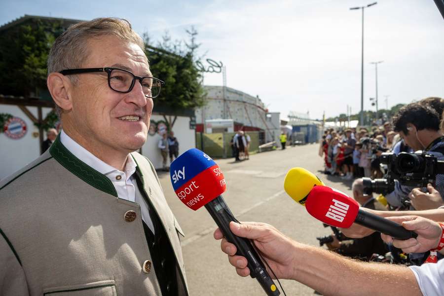 Jan-Christian Dreesen beim Oktoberfest.