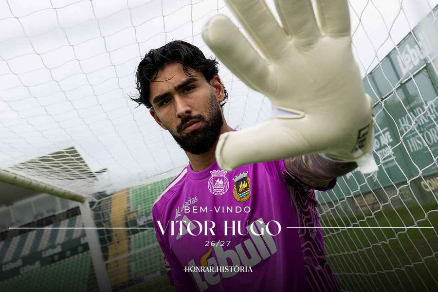 Vítor Hugo assinou por quatro épocas com o Rio Ave