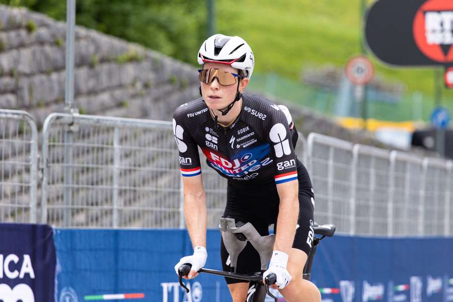 Vollering sur le Giro mardi. Vollering sur le Giro mardi.