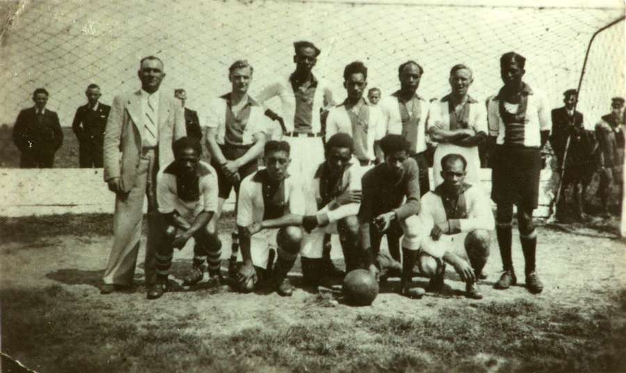 A team photo of Surinam Boys in 1938 A team photo of Surinam Boys in 1938