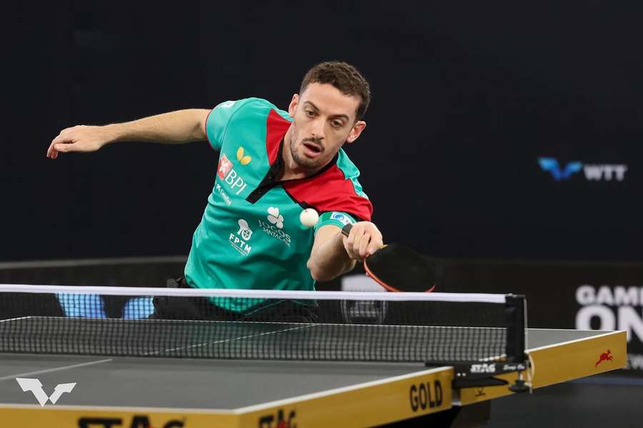Marcos Freitas foi eliminado por Liang Jingkun na terceira ronda